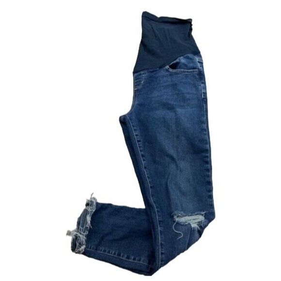 EUC‎ Joe's Maternity Flawless The Charlie High Rise Skinny Crop Jeans Size 27 - Picture 1 of 5